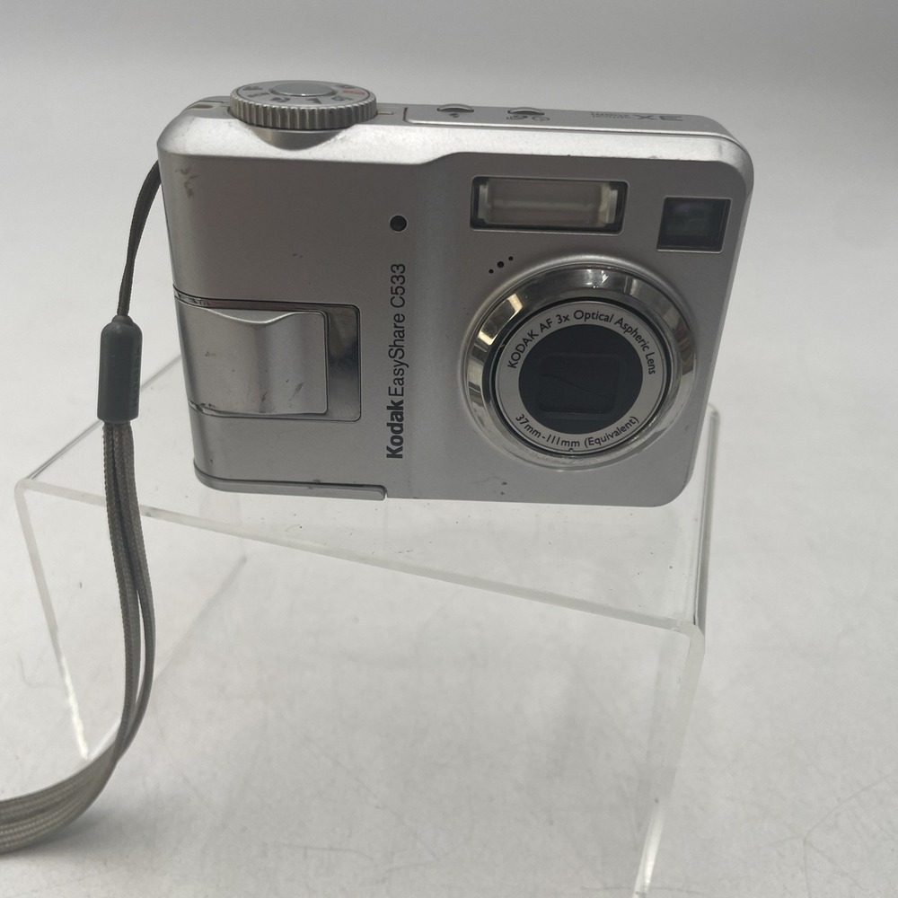 Kodak EasyShare C533 5.0MP Digital Camera 3X Zoom+Battery+SD Card-TESTED